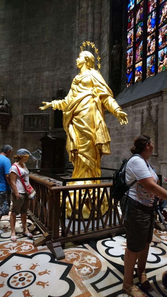 Inside the Duomo di Milano
